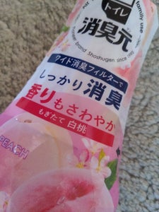 小林製薬　トイレの消臭元　もぎたて白桃　４００ｍｌの商品写真