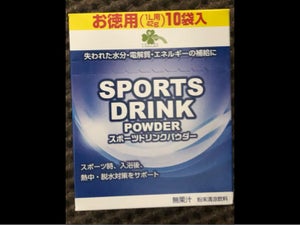 くらしリズム　スポーツドリンクパウダー　１０Ｐの商品写真