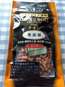 モアソフトプレミアム チキン シニア 60gの商品写真