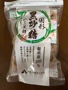 薩南製糖 奄美産100%加工黒糖 200g