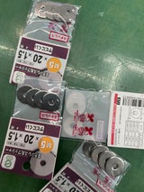 八幡 ステンレス丸ワッシャー 5×20×1.5