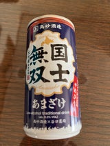 高砂酒造 国士無双 大吟醸酒粕甘酒 缶 190g