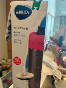 ブリタ　ボトル型浄水器アクティブ　ピンクＭＤ２個入のレビュー画像