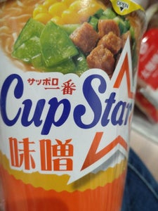 サッポロ一番　カップスター　味噌　８０ｇの商品写真