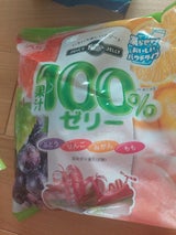 ASフーズ 果汁100%ゼリーMパウチ 25個