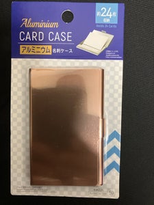アソンHMP日本支社 アルミ名刺入れ24枚収納のレビュー画像
