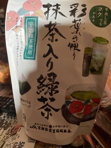 ＪＡ京都　彩葉の便り　抹茶入緑茶　４ｇ×３０のレビュー画像