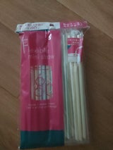 シンワ トロピカル曲がるミニストロー 60本