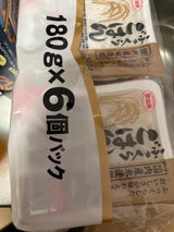 ドリームズファーム ふっくらごはん 180g×6