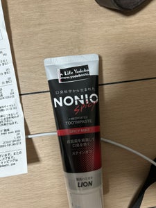 ライオンＮＯＮＩＯハミガキスパイシーミント１３０ｇのレビュー画像
