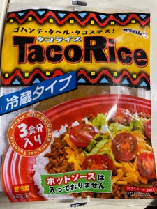 沖縄ハム総合食品　タコライス３食　１８６ｇのレビュー画像