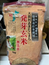 大潟村 特栽こまち発芽玄米 1kg