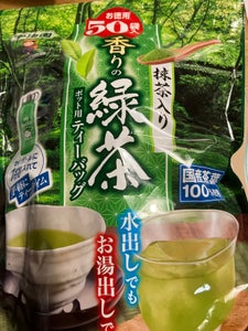 宇治園　冷水用香りの緑茶　抹茶入りＴＢ　５０袋のレビュー画像