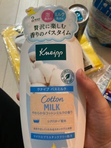 クナイプ　バスミルク　コットンミルク　４８０ｍｌのレビュー画像