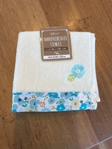 シナップス 縁取りミニハンカチタオル ドット