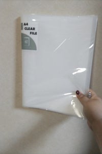 ハピラ A4クリアファイル 40Pのレビュー画像