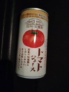 ゴールドパック　安曇野トマトジュース無塩　１９０ｇのレビュー画像