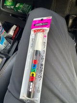 ミツビシ ユニポスカ チュウジ シロ