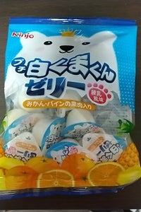 金城製菓 プチ白くまくんゼリー練乳 9個の商品写真