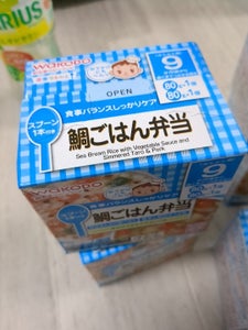 和光堂 栄養マルシェ 鯛ごはん弁当 160gの商品写真