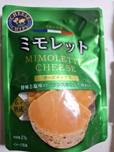 東京デーリー　チーズチップス　ミモレット　２７ｇのレビュー画像