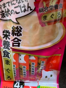 いなば ちゅ〜る 総合栄養食 まぐろ 14g×4本のレビュー画像