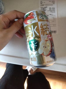 キリン　氷結　国産りんご　缶　３５０ｍｌのレビュー画像