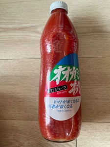 鷹栖町　オオカミの桃　トマトジュース　瓶　１Ｌのレビュー画像