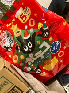 東ハト　５Ｐポテコうましお味クリスマス　１１０ｇの商品写真