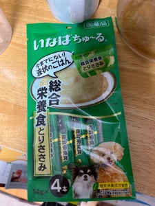 犬用ちゅ〜る 総合栄養食とりささみ 14g×4