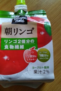コカコーラ ミニッツメイド 朝リンゴ 180gの商品写真
