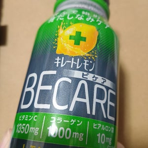 キレートレモン　ＢＥＣＡＲＥ　ボトル缶　１９０ｍｌのレビュー画像