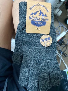 泉州　裏起毛手袋杢カラー　メンズ　１双のレビュー画像
