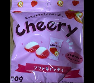 Ｃｈｅｅｒｙソフトキャンディストロベリー　７０ｇのレビュー画像