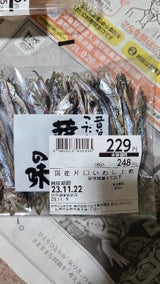 下園 片口いわし上乾丸干