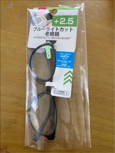 藤田光学　ブルーライトカット老眼鏡　＋２．５のレビュー画像