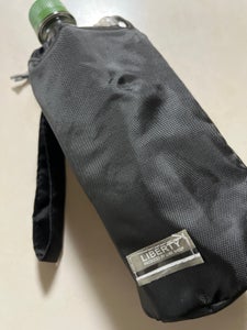 ナカノ　メンズボトル巾着５００ＭＬ　ブラックのレビュー画像