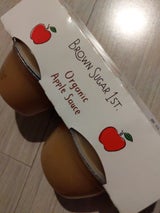 ブラウンSF 有機アップルソース 113g×4