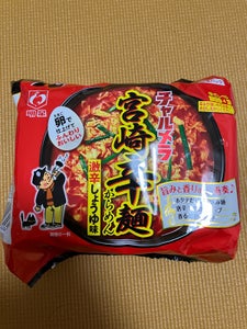 明星　チャルメラ　宮崎辛麺　５食　４８０ｇのレビュー画像