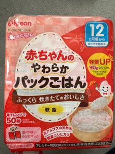 赤ちゃんのやわらかパックごはん12か月 6個の商品写真