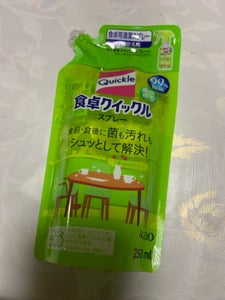 花王 食卓クイックルスプレー つめかえ 250mlのレビュー画像