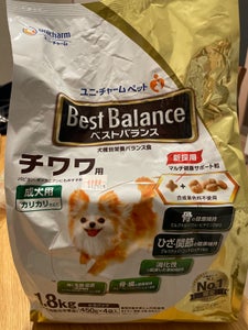 ベストバランス カリカリ仕立 チワワ 2kgのレビュー画像