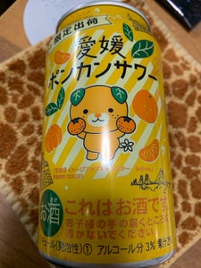 合同酒精　愛媛ポンカンサワー　缶　３５０ｍｌの商品写真