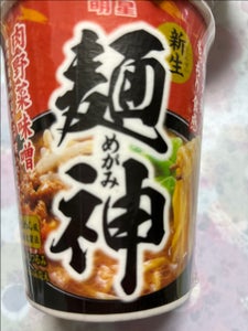明星　麺神　肉野菜味噌　カップ　１００ｇのレビュー画像