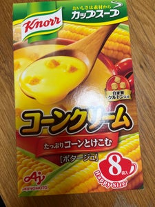 クノールカップスープコーンクリーム8袋145.6gのレビュー画像