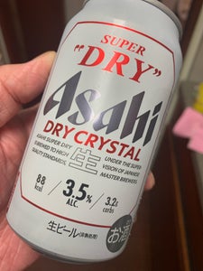 スーパードライ　ドライクリスタル　缶　３５０ｍｌの商品写真