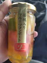 ふみこ農園 若桃入りフルーツコンポート 195g