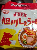 日清のラーメン屋さん 旭川しょうゆ 5食 445g