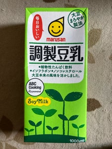 マルサン 調製豆乳 パック 1000mlのレビュー画像