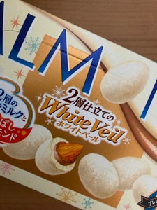 明治　アーモンドチョコレートホワイトベール　５９ｇのレビュー画像